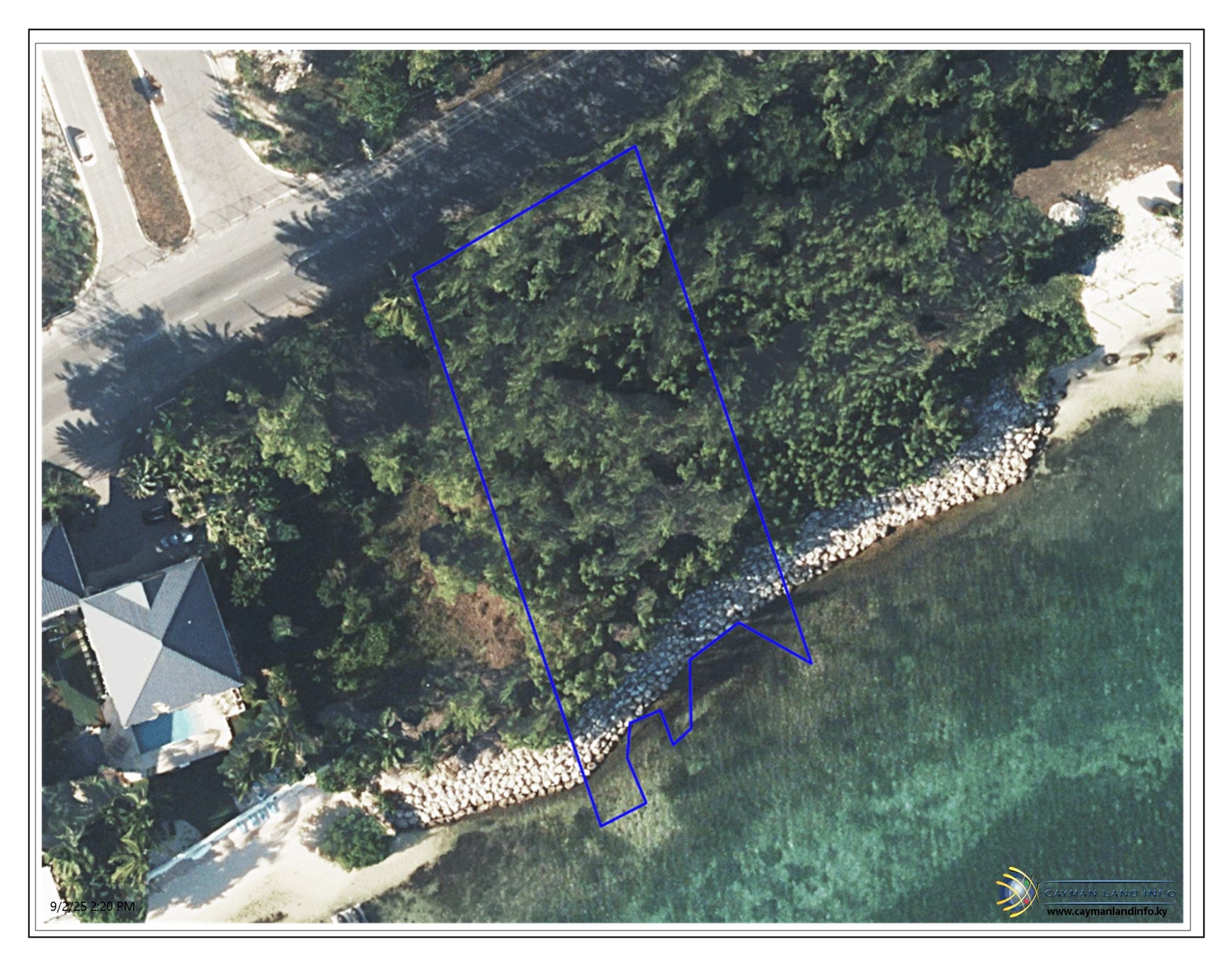 SOUTH SOUND OCEANFRONT ESTATE LOT, KY