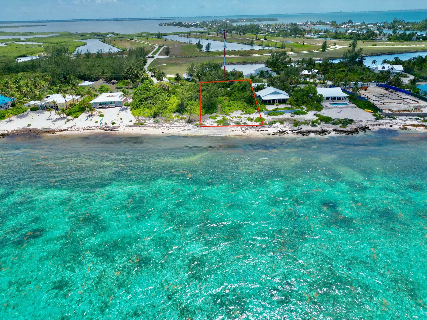 RUM POINT BEACHFRONT LOT WITH CORAL REEF, KY